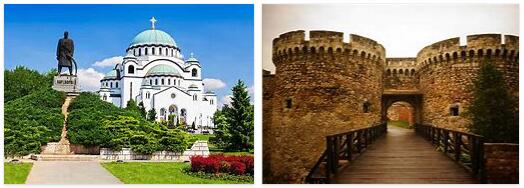 Attractions in Serbia